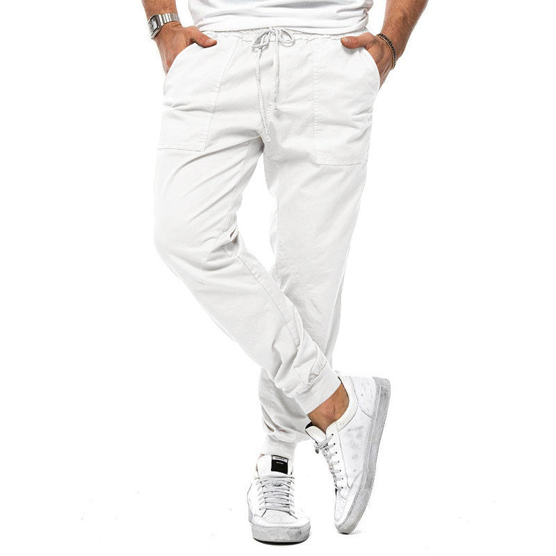 Spring & Autumn Men's Casual Pants | Loose Tapered Outdoor Overalls
