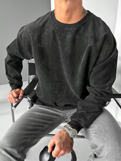 Casual Round Neck Sweater For Men