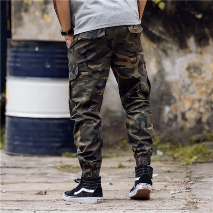 Men’s Camouflage Jogger Pants | Streetwear Slim Fit Harem Trousers
