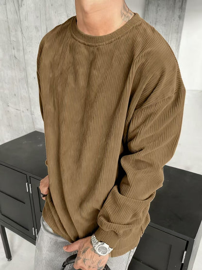 Casual Round Neck Sweater For Men