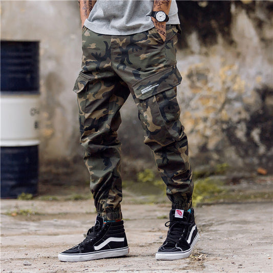 Men’s Camouflage Jogger Pants | Streetwear Slim Fit Harem Trousers