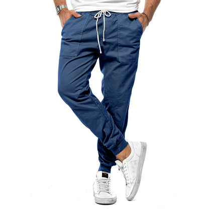 Spring & Autumn Men's Casual Pants | Loose Tapered Outdoor Overalls