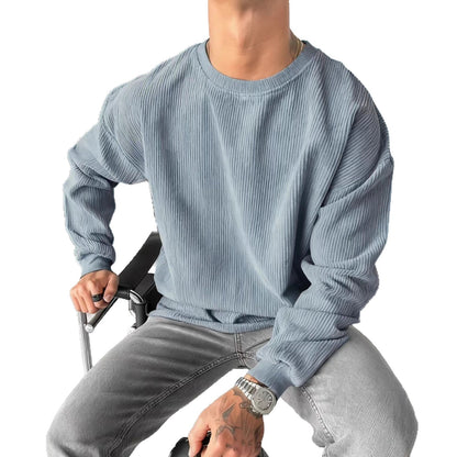 Casual Round Neck Sweater For Men