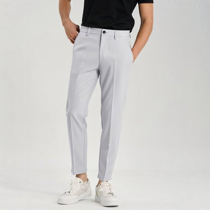 Men's Ankle Tied Pants Versatile Hong Kong Trend Men's Pants