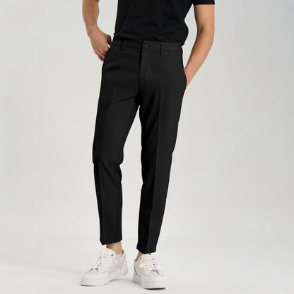 Men's Ankle Tied Pants Versatile Hong Kong Trend Men's Pants