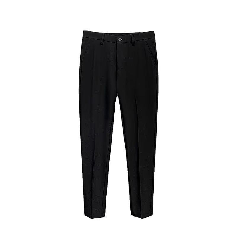 Men's Ankle Tied Pants Versatile Hong Kong Trend Men's Pants