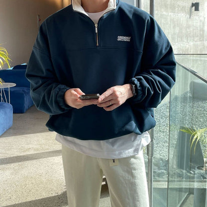 Men’s Trendy Half-Zip Sweater