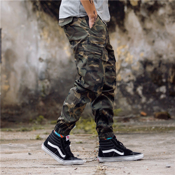 Men’s Camouflage Jogger Pants | Streetwear Slim Fit Harem Trousers