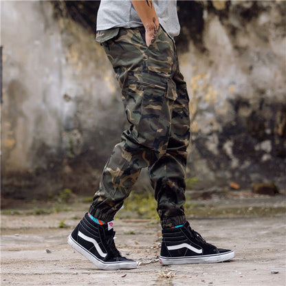 Men’s Camouflage Jogger Pants | Streetwear Slim Fit Harem Trousers