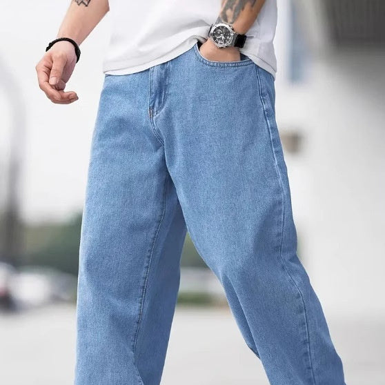 Leather Bound Casual Pants for Men | Modern Streetwear Look