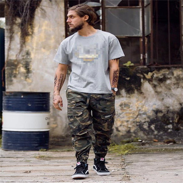 Men’s Camouflage Jogger Pants | Streetwear Slim Fit Harem Trousers