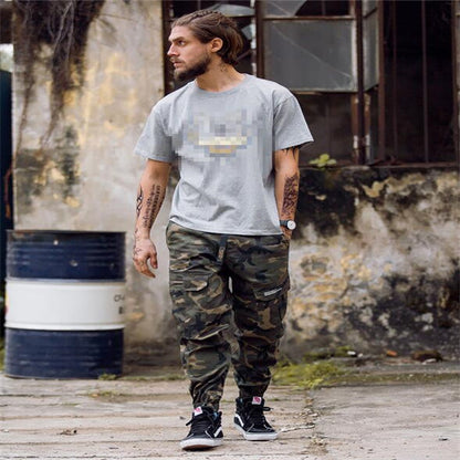 Men’s Camouflage Jogger Pants | Streetwear Slim Fit Harem Trousers