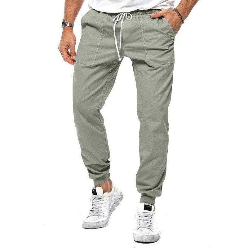 Spring & Autumn Men's Casual Pants | Loose Tapered Outdoor Overalls