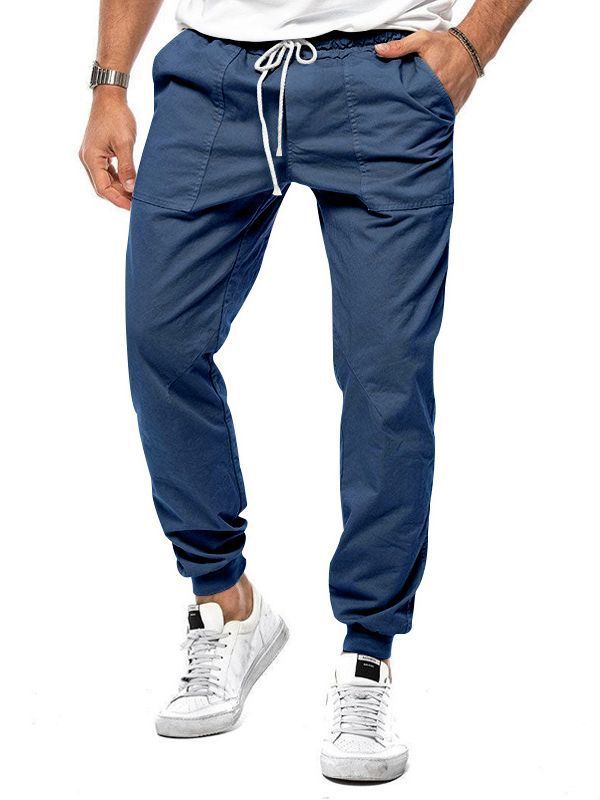 Spring & Autumn Men's Casual Pants | Loose Tapered Outdoor Overalls