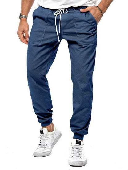 Spring & Autumn Men's Casual Pants | Loose Tapered Outdoor Overalls