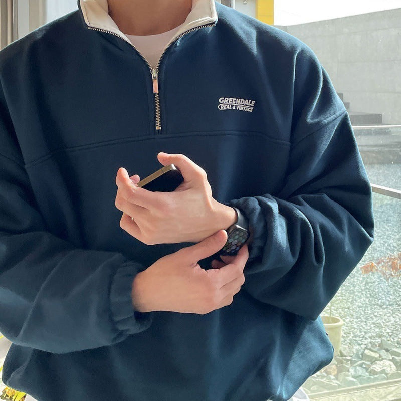 Men’s Trendy Half-Zip Sweater