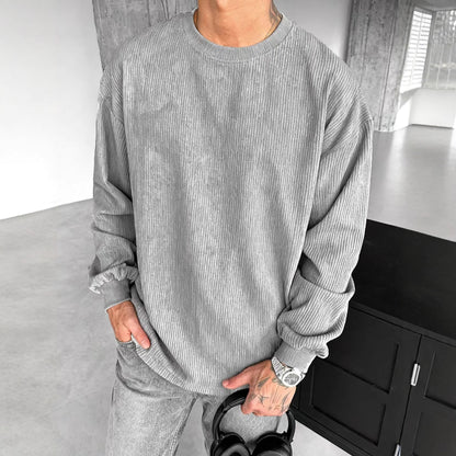 Casual Round Neck Sweater For Men