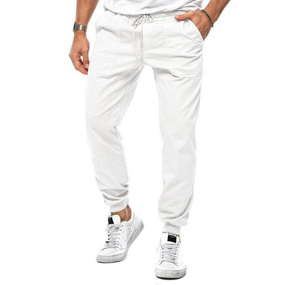 Spring & Autumn Men's Casual Pants | Loose Tapered Outdoor Overalls
