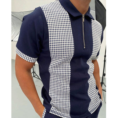 Men’s Solid Polo Shirt | Classic Short-Sleeve Style
