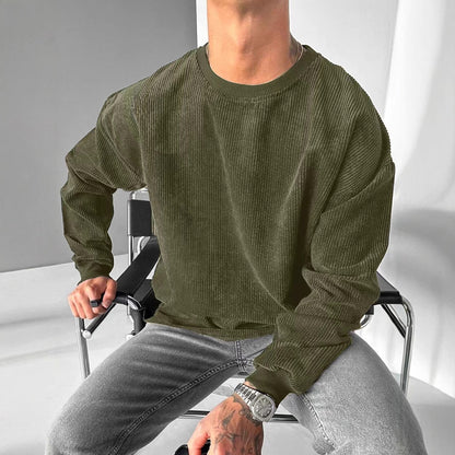 Casual Round Neck Sweater For Men
